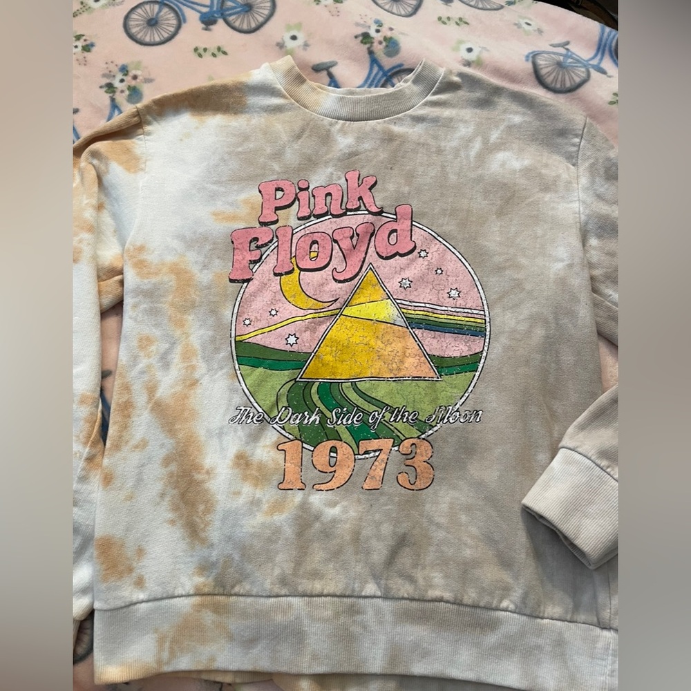 Vintage Pink Floyd Dark Side of the Moon Crewneck Sweatshirt